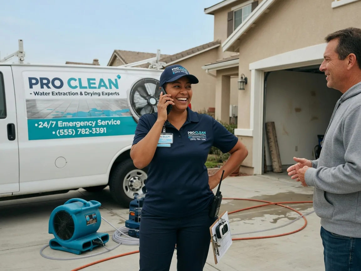 Water Extraction & Drying Justin, TX FAQs